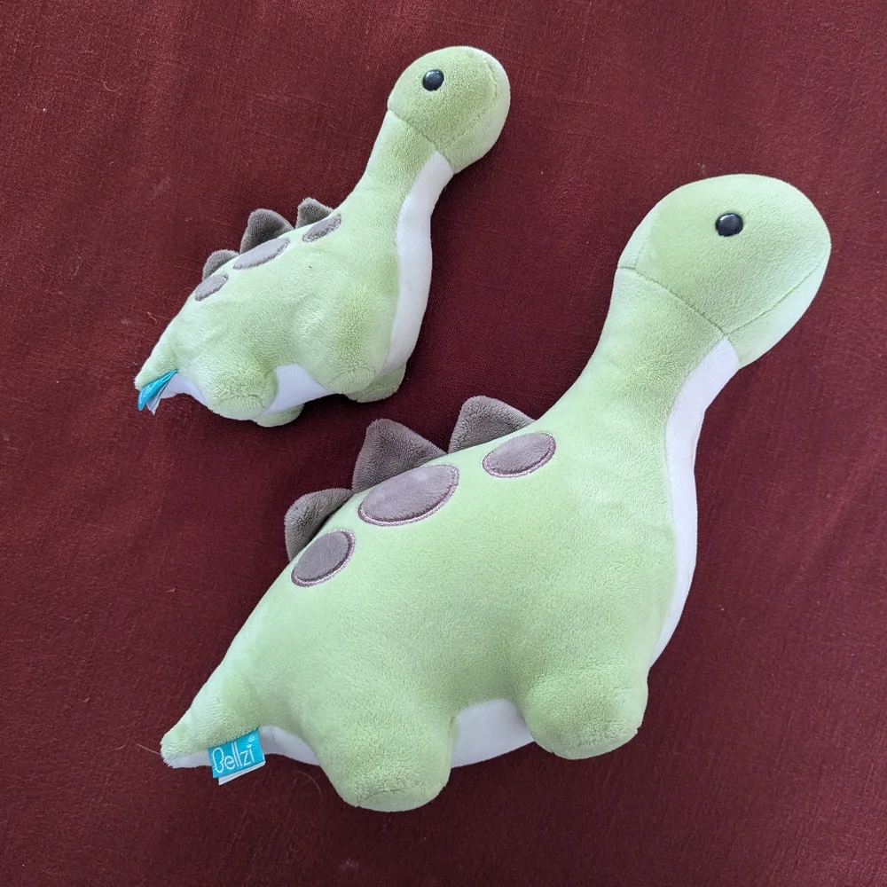 Bellzi Dino Plush Set - Picture 1 of 4